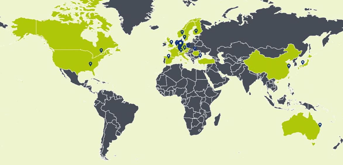 Blickle World Map