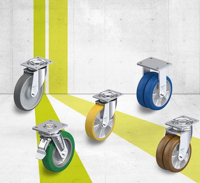 Polyurethane wheels