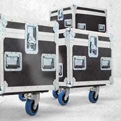 Blickle wheels and casters on mobile devices and equipment