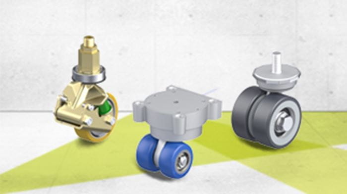 Wheels and casters for forklift trucks / industrial trucks / DTS applications