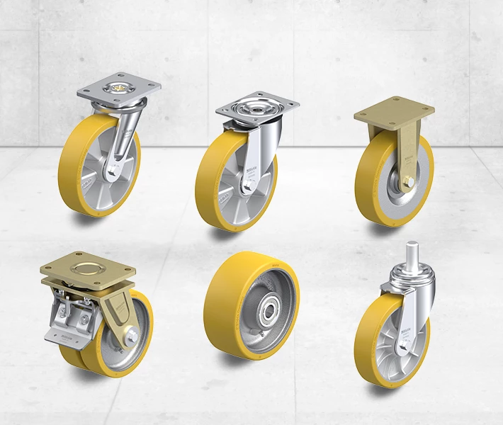Blickle Extrathane® polyurethane wheels